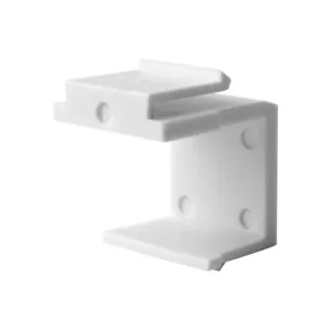 Snap-in Construct Pro Blank Keystone (paquete de 10, blanco) - Imagen 1 de 6