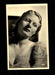 Victoria von Ballasko Ross publishing house card 30s original signed + A 168730