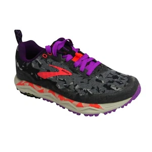 Brooks Caldera 3Women's Running Shoes Black Purple Coral US 7 B - Picture 1 of 3