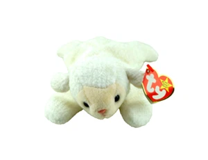 Ty Original Beanie Babies Collection - Vellón El Cordero - Estilo 4125 - Imagen 1 de 3