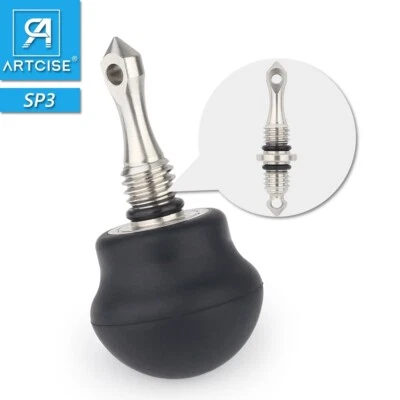 ARTCISE Pies de goma de repuesto 3/8" tornillo antideslizante para trípode monopie de cámara