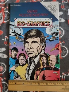 Bio-Graphics #3 Comic Book 1992 Gene Roddenberry Star Trek William Shatner Spock - Picture 1 of 6