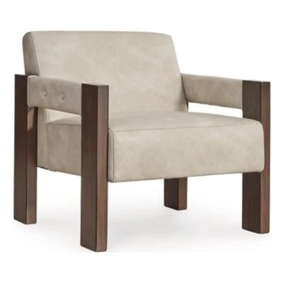 Silla Signature Design by Ashley Adlanlock beige Foto 1 de 4