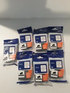 Paquete de 7 cassette de cinta de etiquetas IKONG - Imagen 1 de 2