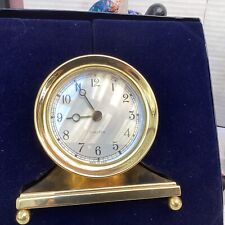chelsea brass clock Used  Working