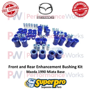 Superpro Front & Rear Enhancement Bushing Kit For 1990 Mazda Miata #KIT131NAK - Picture 1 of 7