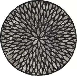 Perlen Design Tischsets (4er Set), schwarz, 15" (3517.BK15R) - Bild 1 von 5