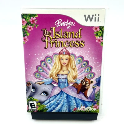 Barbie as the Island Princess (Nintendo Wii, 2007) В комплекте В коробке Протестировано Как новое - Изображение 1 из 4