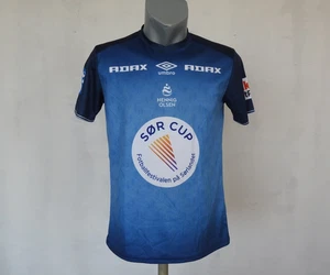 UMBRO Hennig Olsen Sør Cup Football Jersey Blue T-Shit Size M Soccer Sport - Picture 1 of 6