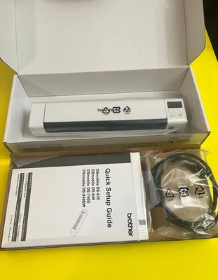 Genuine Brother DS-940DW Compact Wireless Duplex Mobile Document Scanner - White - Image 1 of 4