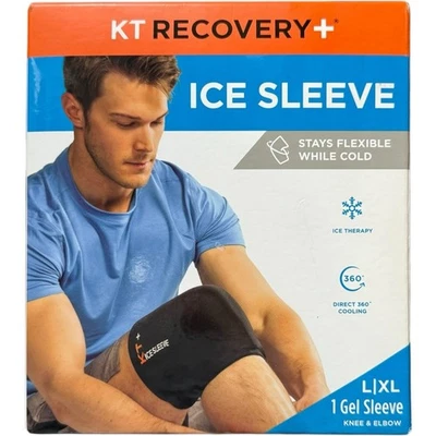 KT Recovery+ Manga Hielo Terapia de Frío y Manga de Compresión Flexible L/XL LEER Foto 1 de 4