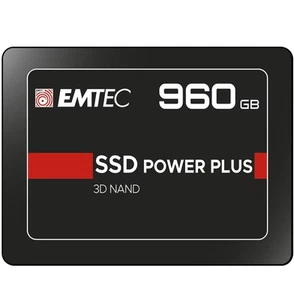 Emtec Disque Dur SSD compatible X150 Power Plus 1To (960Go) SATA 2" 1/2 960 Go - Photo 1/4