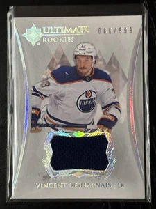 2024 Ultimate Collection Rookie Jersey Vincent Desharnais/599 - Picture 1 of 2