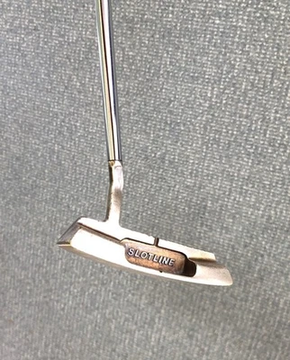 Slotline 9813C RH 33in Milled Brass Putter, Slotline steel shaft, GP paddle grip - Image 1 of 4