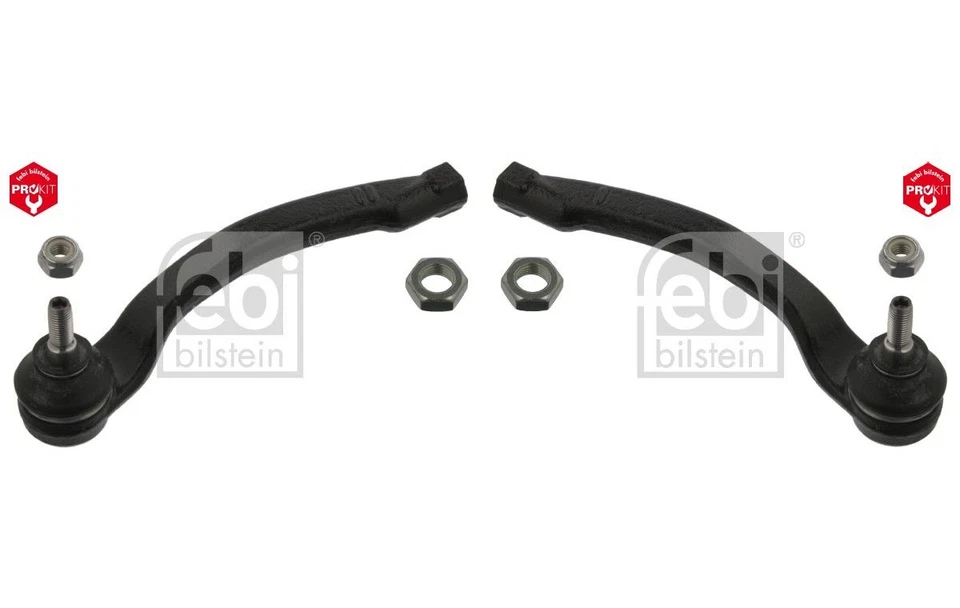 2x Tie Rod End Front Axle for Renault Clio III Grand Scénic II Megane - Image 1 of 1