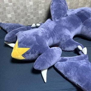 Pokemon Center Garchomp Large MEGA BIG Plush Cushion Premium Bandai limited Used - Picture 1 of 9