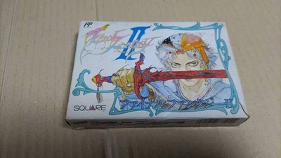 Final Fantasy II 2 FF2 W/Box Manual Used Game Nintendo Famicom NES NTSC-J Japan - Image 1 of 4
