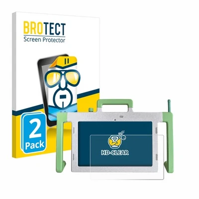 2x Display Schutz Folie für Telemarie Tablet 10.1" Zubehör Transparent - Bild 1 von 4