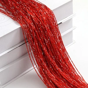 String Tassel Curtain Crystal Beads Door Window Panel Room Divider Beaded Panel. - Picture 1 of 30