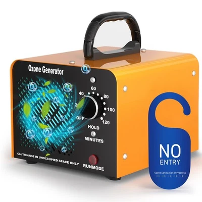 Generatore di Ozono 30000 mg/h Ozonizzatore Portatile per Abitazioni e Auto - Immagine 1 di 4
