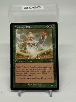 MTG Magic the Gathering Yavimaya Elder (124) Urza's Destiny LP - Image 1 of 2