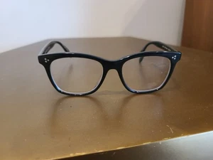 Oliver Peoples Eyeglasses Black Penney Frame OV5375F 1005 53 o 18 145 Italy - Picture 1 of 6