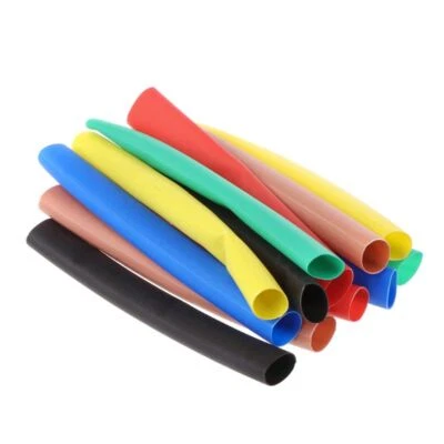 12Pcs Colorful Assortment Electronic Wrap Wire Cable Insulated Polyolefin Heat - Image 1 of 4