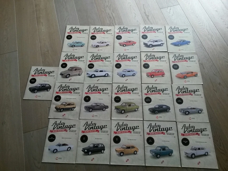 FASCICOLO AUTO VINTAGE DELUXE COLLECTION FABBRI - SCEGLI DAL MENU A TENDINA - Immagine 1 di 1