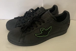 Adidas Superstar ADV Mark Gonzalez Shmoo Black (GX1488) - UK 10.5 EU 45 1/3 - Picture 1 of 15