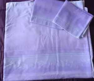 King size Duvet Cover and 2 Pillowcases set from Debenhams Amethyst/Purple Vtg - Picture 1 of 5