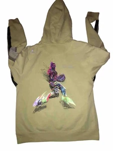 Nike Jordan 23 Pullover de Vellón de Ingeniería Sudadera con Capucha Arte Gráfico Sudadera con Capucha M - Imagen 1 de 8