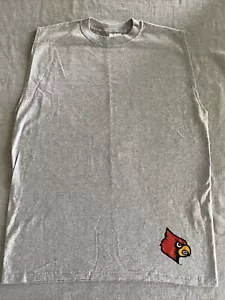Camiseta Adidas MLB Louisville Cardinals Hombre Grande Gris Nueva - Imagen 1 de 4