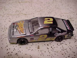 RUSTY WALLACE MILLER BEER 25 YEARS IN RACING SILVER #2 T BIRD 1/64 CAR LQQK  - Picture 1 of 1