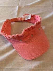 Gymboree Sunflower Fields Parisian Rose Terry Sun Visor EUC Sz 3-4 Pool Beach - Picture 1 of 2