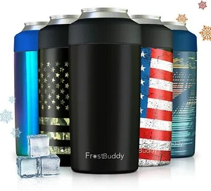 Frost Buddy Universal Buddy Stainless Steel Insulated Can Cooler - Picture 1 of 37