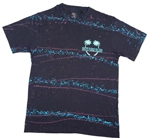 Vintage 90er South Padre Island doppelseitige Grafik Einzelnaht T-Shirt Herren Med. - Bild 1 von 15