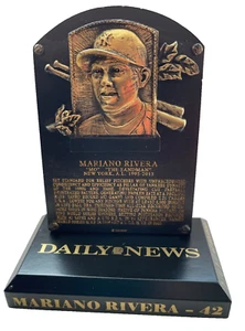 Mariano Rivera Daily News First-Ever Unanimous Selection Plaque Numbered Edition - Picture 1 of 7