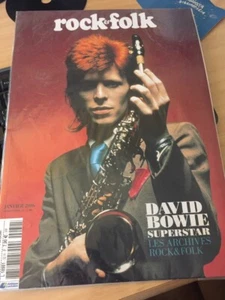 DAVID BOWIE ROCK & FOLK MAGAZINE FRANCE 2016 COMEMORATIVE ISSUE FREE SHIPPING - Picture 1 of 9
