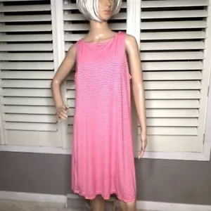 Vestido TOMMY BAHAMA XL Sin Mangas Tejido Elástico Rayas XL - Imagen 1 de 6
