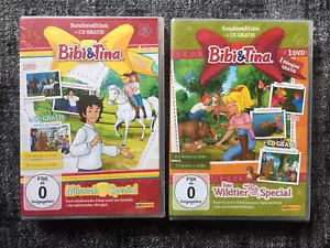 BIBI & TINA - MIKOSCH Special + DAS WILDTIER Special - 2 x DVD & CD Set - - Bild 1 von 1