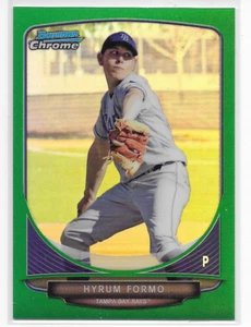 2013 Bowman Chrome Draft Draft Picks Green Refractors #BDPP124 Hyrum Formo 26/75 - Picture 1 of 2