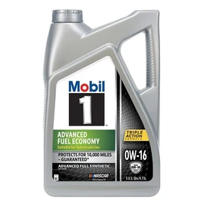 Advanced Fuel Economy Full Synthetic Motor Oil 0W-16, 5 Quart - Picture 1 of 9