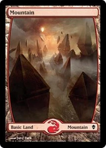 MOUNTAIN Artist—Jung Park MTG Zendikar Extended Art Basic Land #243 - Picture 1 of 1