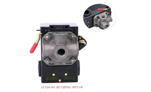 Air Compressor Switch Pressure Control Valve Heavy Duty 4 Port Universal Replace - Picture 1 of 8