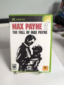 Max Payne 2: The Fall of Max Payne (Microsoft Xbox, 2003) Complete, Nice Disc - Picture 1 of 11