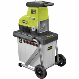 Ryobi™ 2400W Heavy Duty Crushing Electric Shredder Garden Mulcher Wood Chipper - Picture 1 of 2