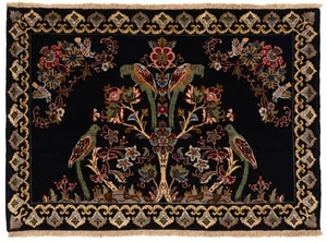 Kashan Tappeto Persiano Annodato A Mano 96x68 Cm - Fine, Orient, Tappeto, Rug - Picture 1 of 10