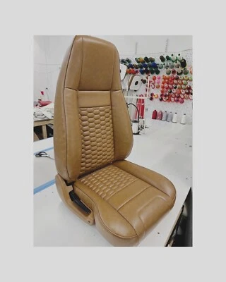 KIT DE TAPICERÍA ASIENTO JEEP WRANGLER YJ 1987-95 ESTILO PERSONALIZADO (color especia o gris) Foto 1 de 4