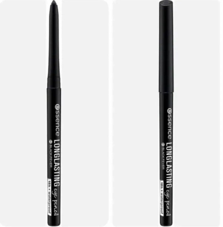 essence Long-lasting Eye Pencil Color Intense All 8 Shades 01 Black Fever