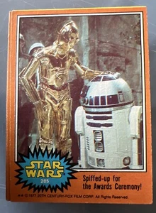 Topps Star Wars 1977 Orange Serie 5 Komplettsatz 66 Karten Vintage NM - Bild 1 von 7